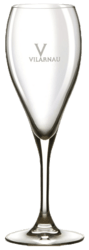 Champagne Cava glas 10 cl Vilarnau m/ logo