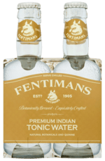 FENTIMANS Premium Indian Tonic Water, 4-Pack med 4 flasker á 200 ml.