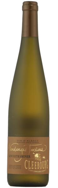 CLEEBOURG Gewürztraminer - Vendanges Tardives - Alsace - Slagelse Vinkompagni