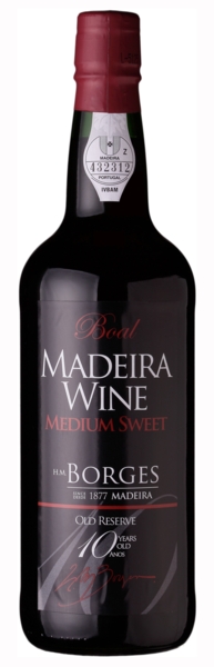 H. M. Borges Madeira 10 Years - Boal (halvsød) Old Reserve