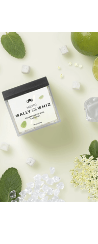 Hyldeblomst med lime&mynte