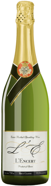 L'Encert Brut Sparkling / mousserende vin