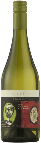 VIEJO FEO Chardonnay Reserva 2016 - Maule Valley, Vina Tinajas chilensk hvidvin
