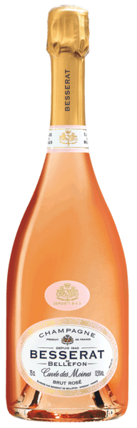 BESSERAT DE BELLEFON CHAMPAGNE ROSE - CUVÉE DES MOINES