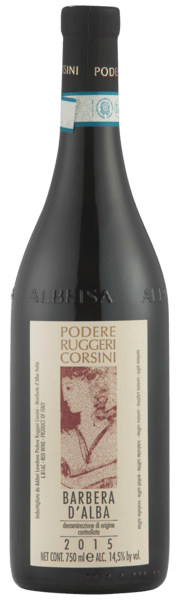 Podere Ruggeri Corsini Barbera de'Alba DOC italiensk rødvin