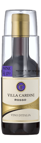 Villa Cardini Rosso med glas 18,7 cl.