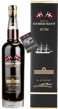 A. H. RIISE Royal Danish Navy Rum - 40 %