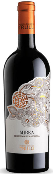 MIREA PRIMITIVO DI MANDURIA - MASSERIA BORGO DEI TRULLI IGP - 17,5 % Alkohol - italiensk rødvin - Slagelse Vinkompagni