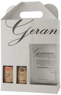 Geranium Gin Gaveæske med 4 spændende Tonicvand