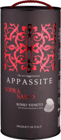 APPASSITE Sopra Sasso Rosso Veneto IGT BagInBox 3 liter