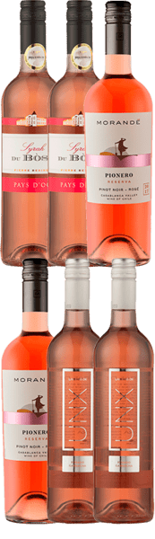 ROSÈ SMAGEKASSE SOMMER - pris for 6 flasker - Slagelse Vinkompagni