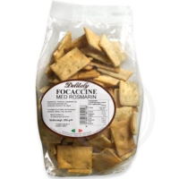 Focaccine med Rosmarin i pose 200 gr.