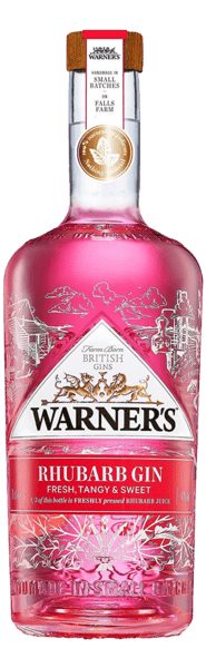 Warner's Rhubarb Gin, 70 cl. 40% alk. - Slagelse Vinkompagni