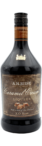 A. H. Riise XO Rum Caramel Cream liqueur / rom karamel cream likør - Slagelse Vinkompagni