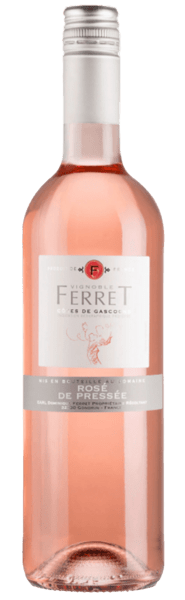 VIGNOBLE FERRET ROSE DE PRESSEE COTES DE GASCOGNE - Slagelsevinkompagni