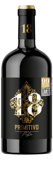 PRIMITIVO 18 DICIOTTO PUGLIA IGP 18% - Slagelse Vinkompagni