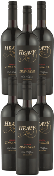 Heavy ZIN Zinfandel - Kassekøb 6 flasker - Slagelse Vinkompagni