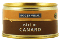 Paté med And i dåse, Roger Vidal - 125 g.