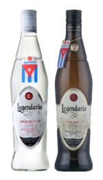 Legendario Gaveæske: 1 fl. Blanco White + 1 fl. Elixir 7 års rom fra Cuba