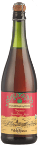 Cider Hindbær u/alkohol Økologisk - Val de France 75 cl.