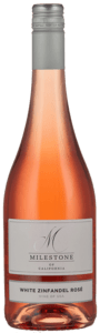 Milestone White Zinfandel rosé - California