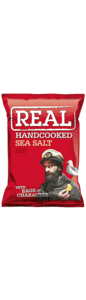 REAL Handcooked Sea Salt - Chips